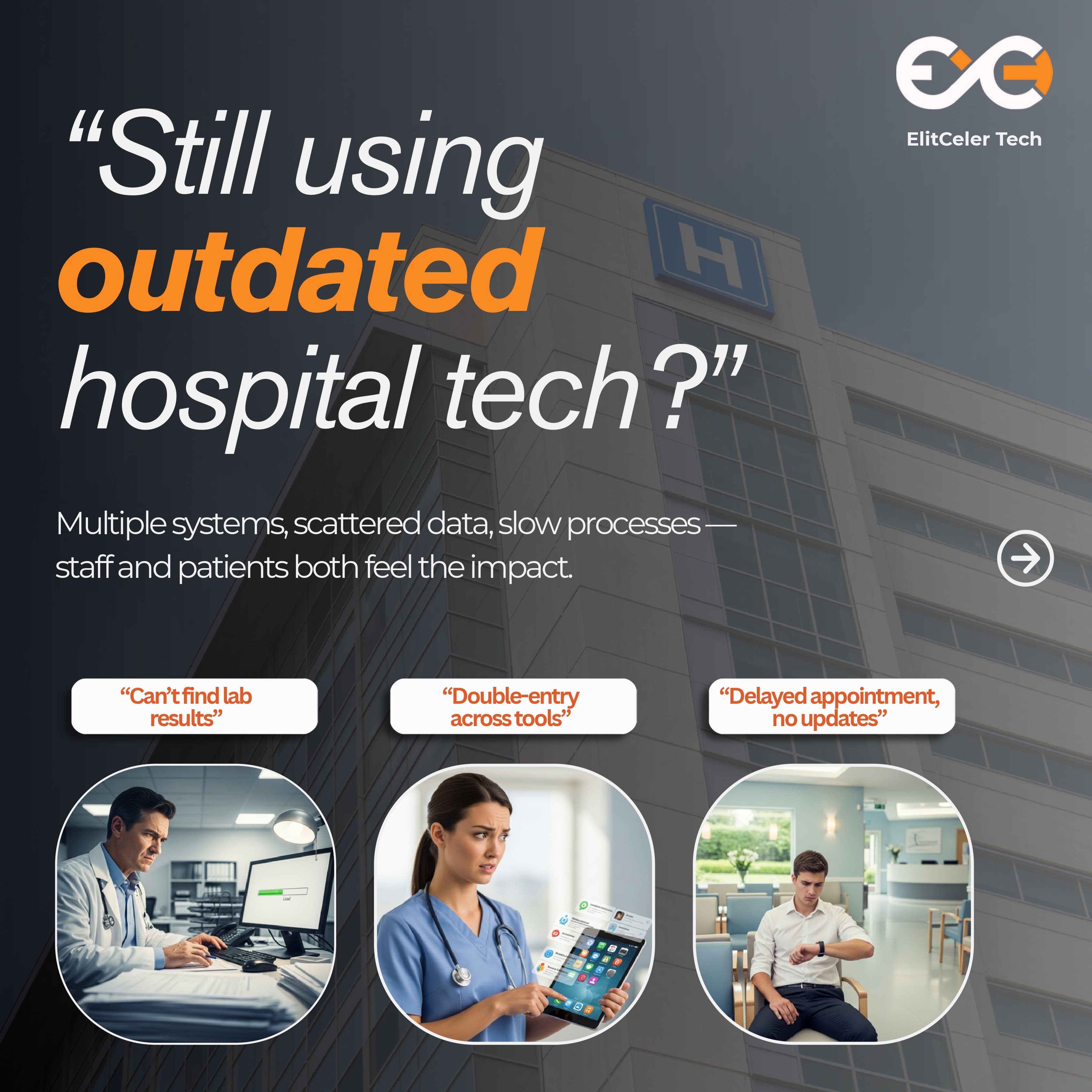 One Platform. Zero Chaos. The Smarter Way to Manage Hospital Operations